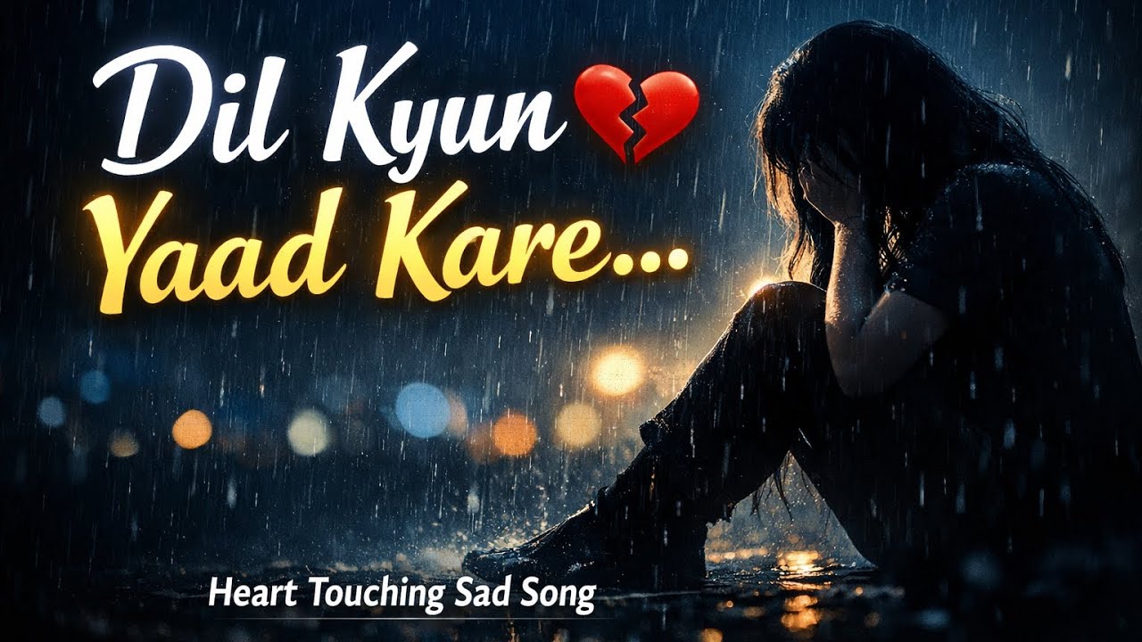Dil Kyun Yaad Kare 💔 Ek Ladki Ki Dard Bhari Awaaz  Heart Touching Sad Song 2026 | New Hindi Sad Song
