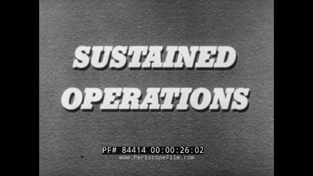 U.S. AIR FORCE SUSTAINED OPERATIONS   LONG RANGE LOGISTICAL SUPPORT FOR B-29 SUPERFORTRESS  84414