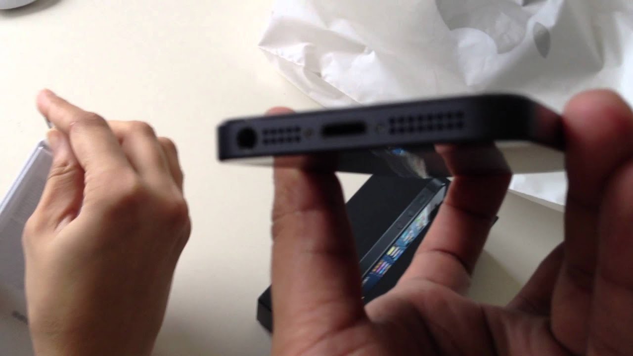  আইফোন ৫ আনবক্সিং • iPhone 5 Unboxing Black/White (in BANGLA)