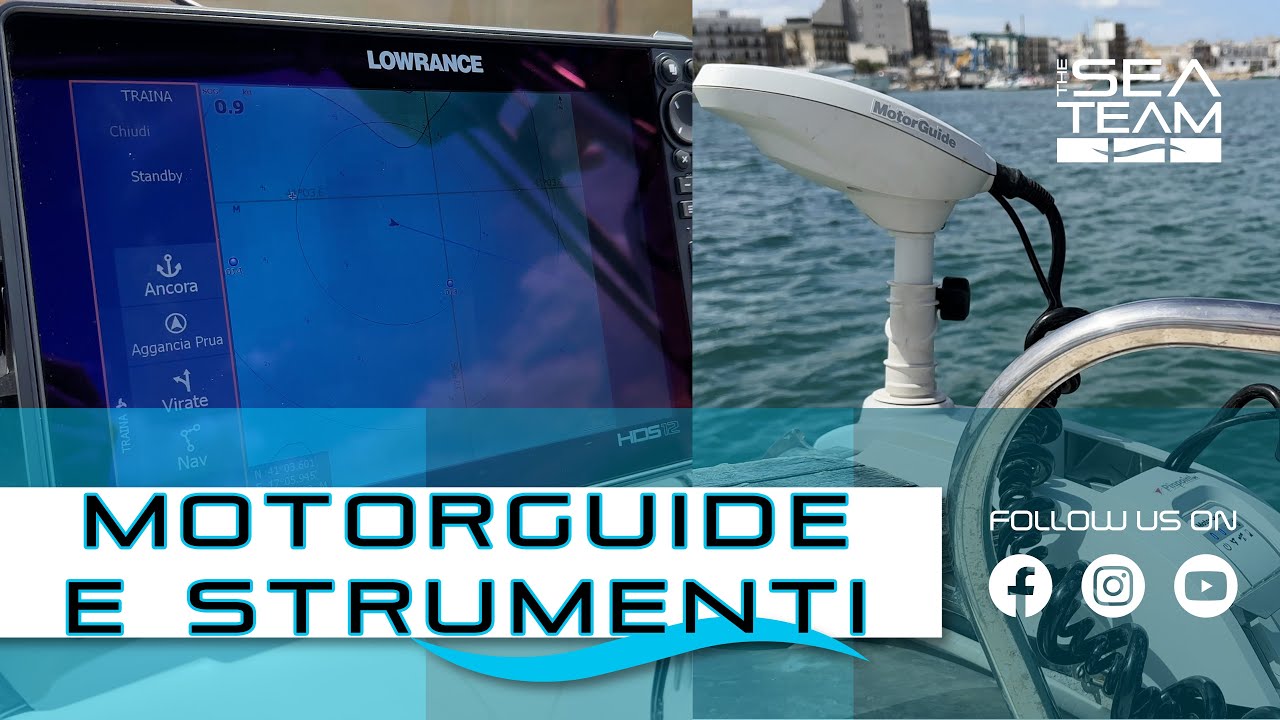 Come usare Motorguide con strumenti Lowrance e Simrad