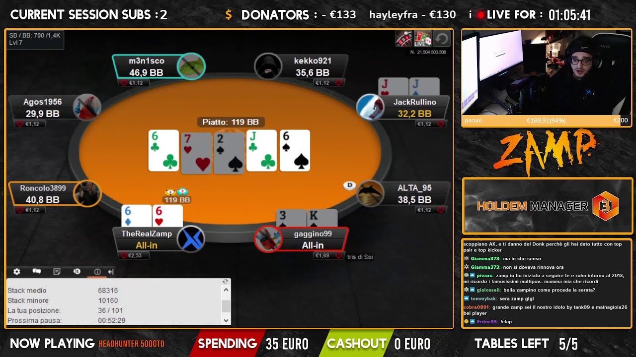 CHIUDO DUE VOLTE POKER E VINCO DI NUOVO L'HEADHUNTER DI GIOCO DIGITALE? | Zamp