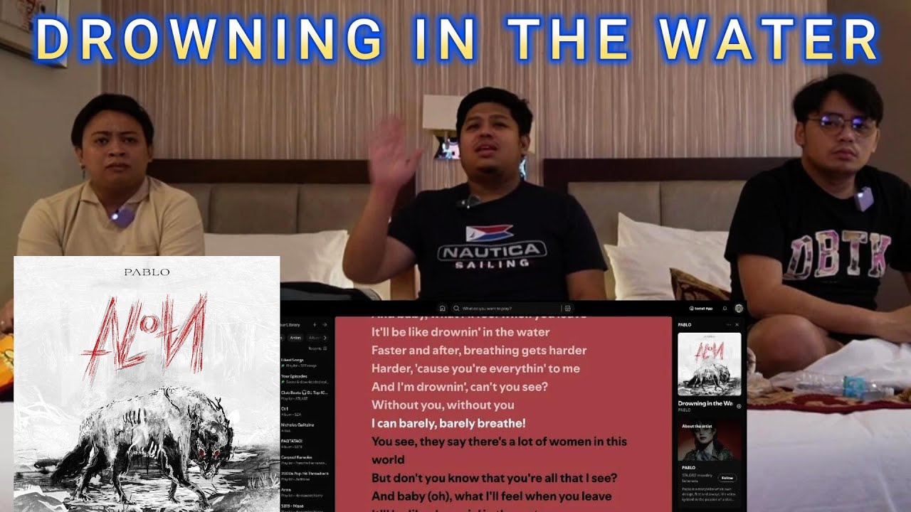 PABLO 'Drowning in the Water' REACTION