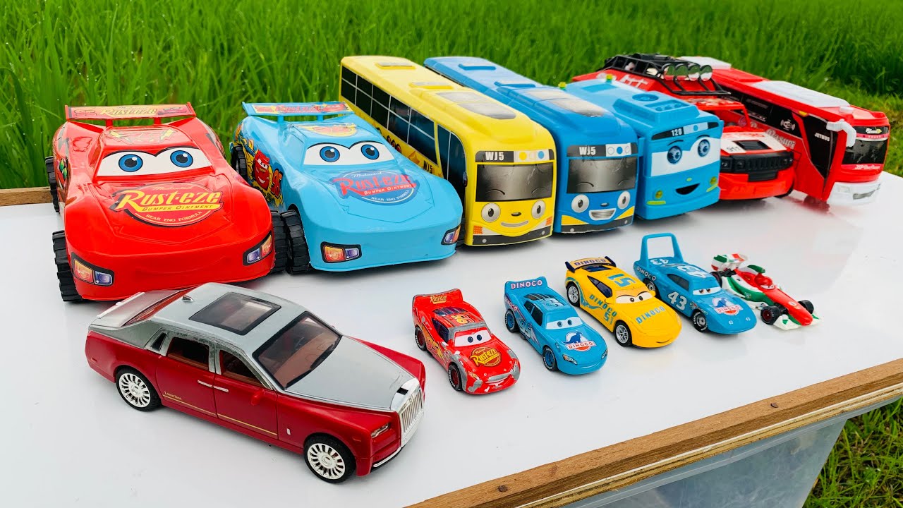 Mobil Mobilan Truk Oleng, Mobil Truk Molen, Mobil Balap, Truk Pasir, Mobil Roket, Damkar, Tayo #5688