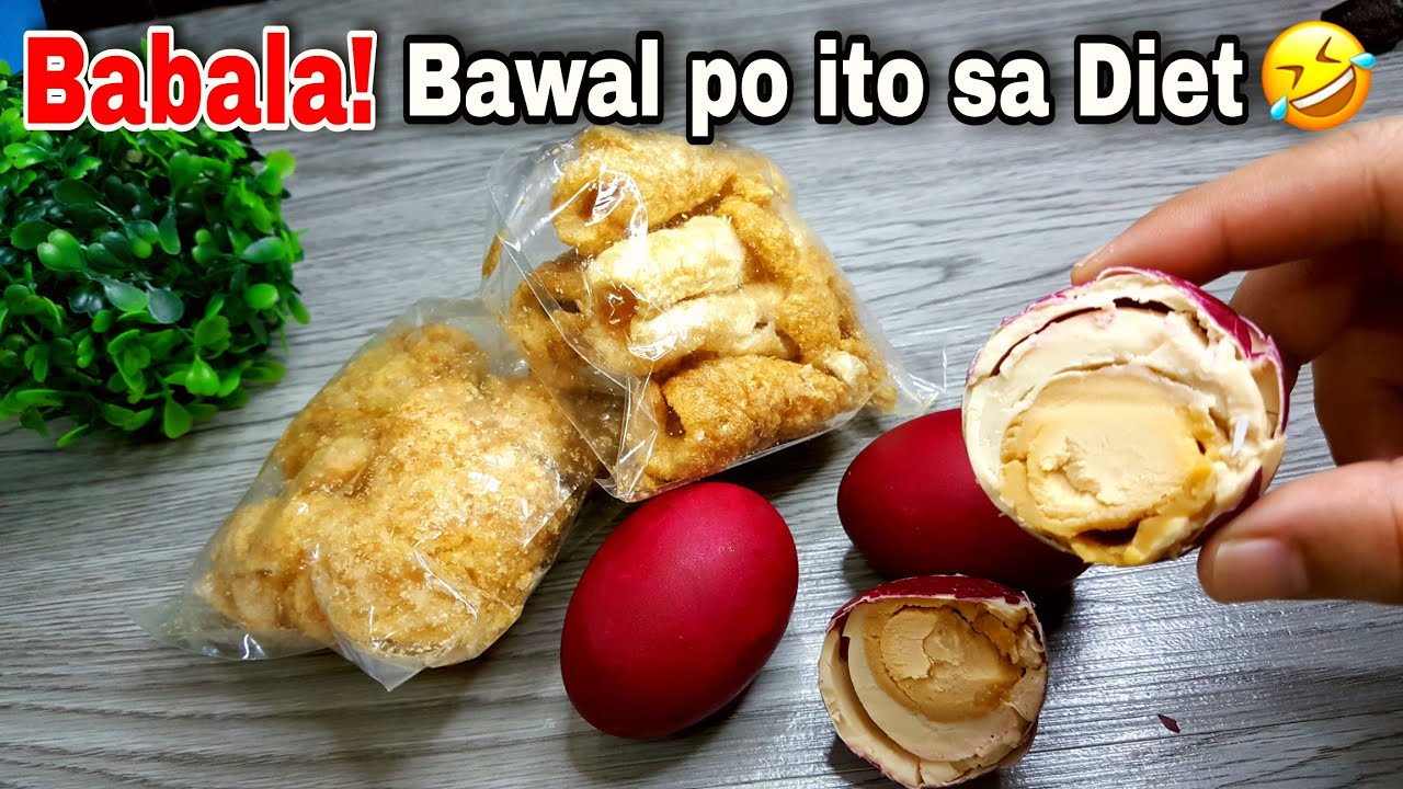 HINDI KO AKALAIN NA BAGAY PALANG PAGSAMAHIN ANG SALTED EGG AT CHICHARON!SOLVE KANA NAMAN DITO