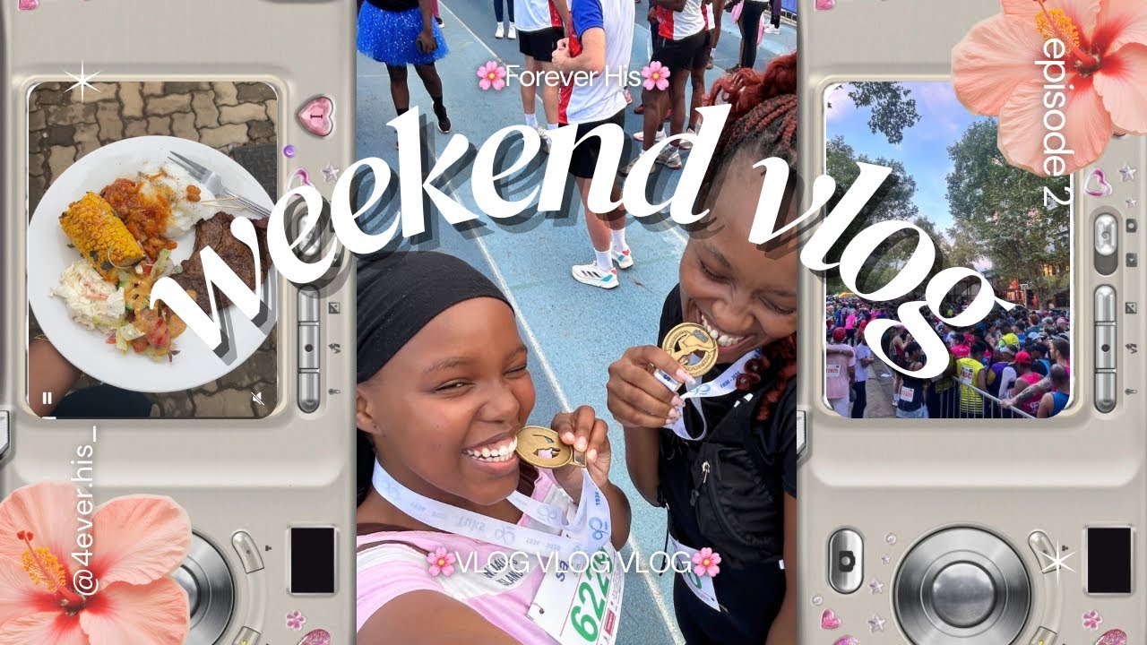 VLOG: S01 Ep02 || Phil 4:13, Youth service, 5km race, community, food, etc.