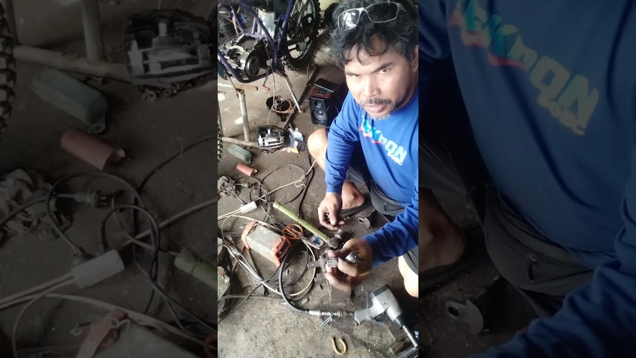 Ganito lang pagtanggal Ng connecting Ng chainsaw 