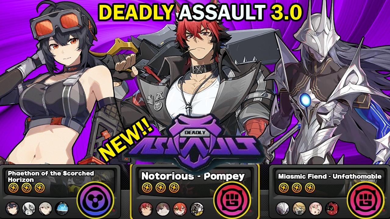 NEW Deadly Assault! | Grace, Manato & Pyrois! | 9 Star Low Cost Clear | Zenless Zone Zero ZZZ 3.0