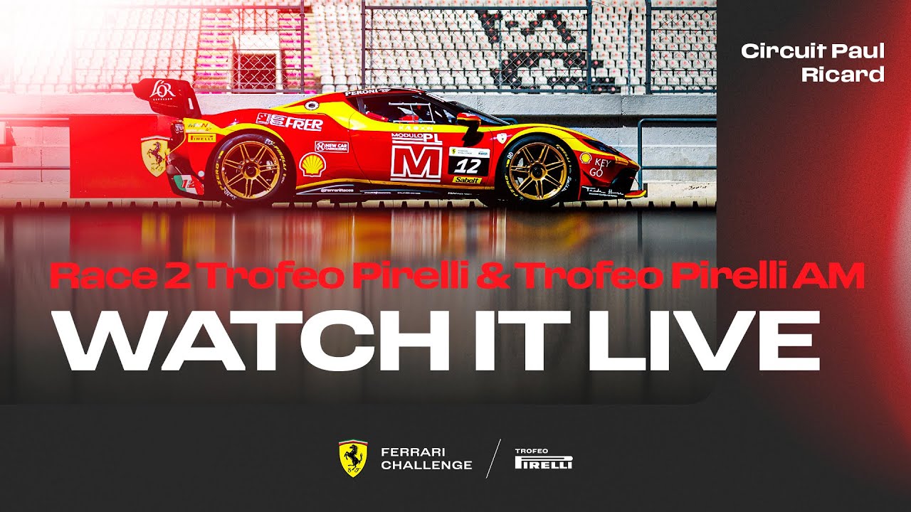 Ferrari Challenge Europe - Le Castellet, Race 2 - Trofeo Pirelli & Trofeo Pirelli AM