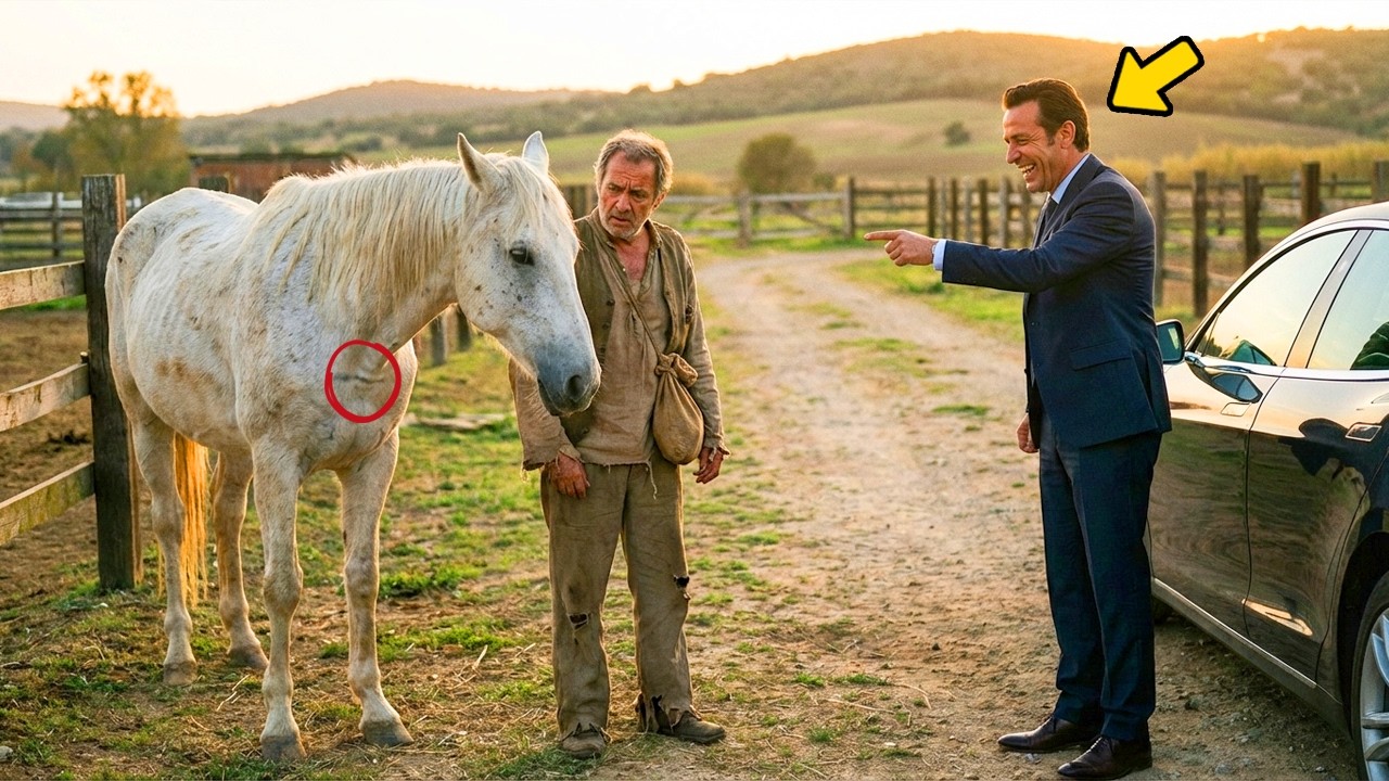 Um viúvo rico deu um cavalo inútil a um mendigo em tom de brincadeira, mas se arrepende amargamente…