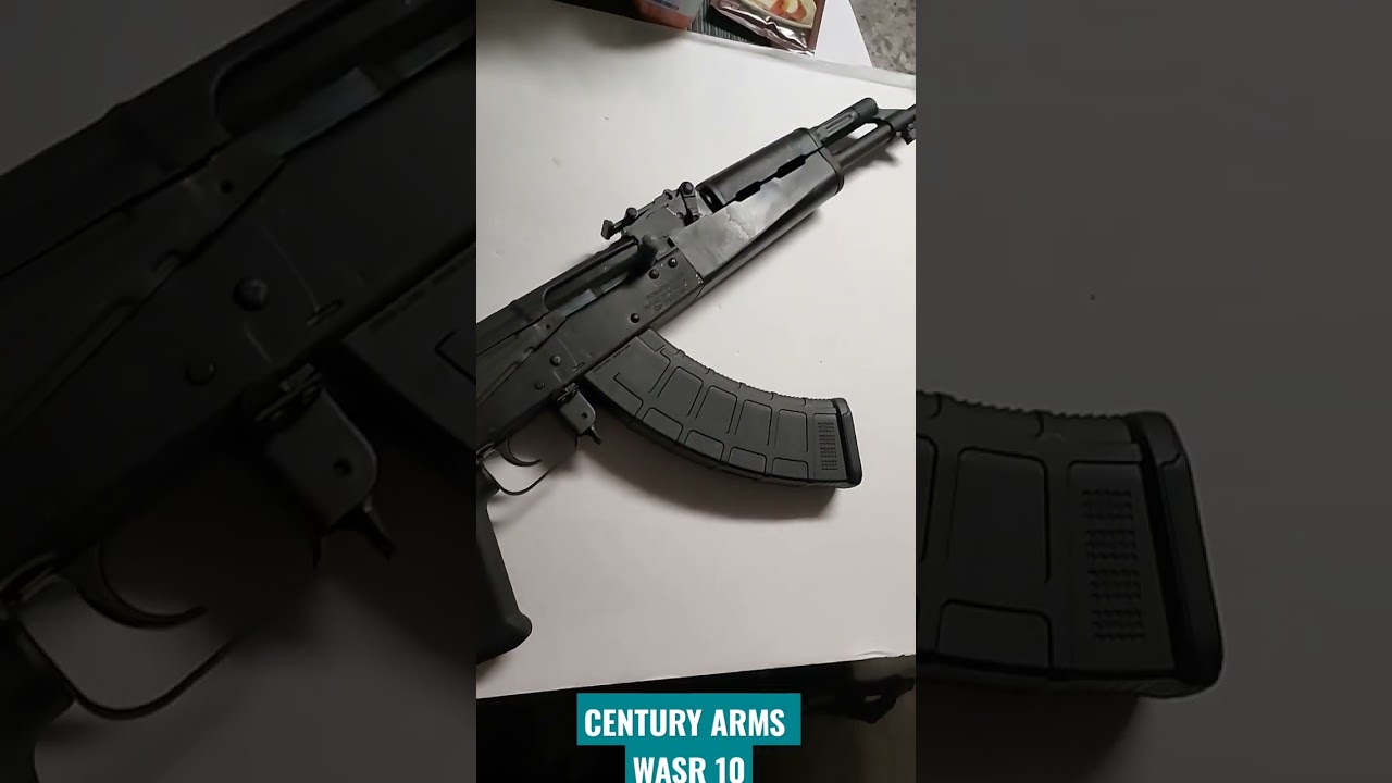 CENTURY ARMS WASR 10 : A CRUDE BUT RELIABLE AK47 