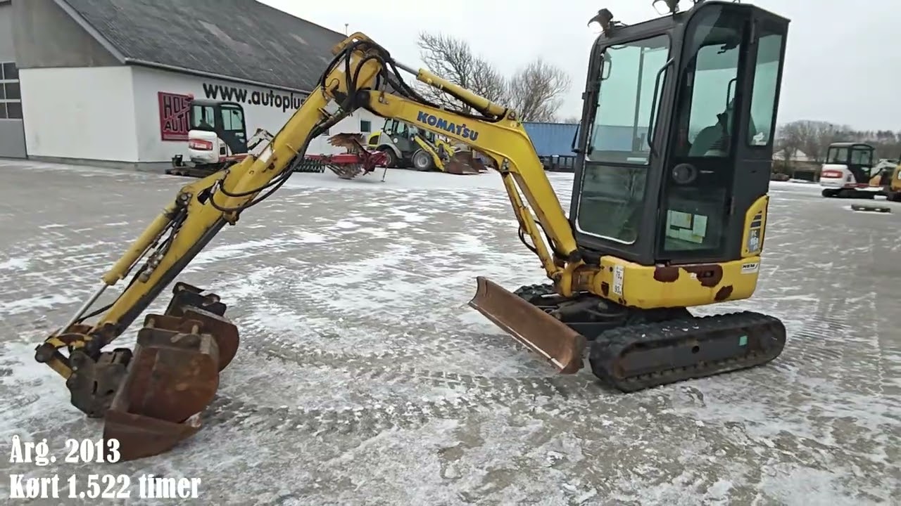 Komatsu PC16 minigraver