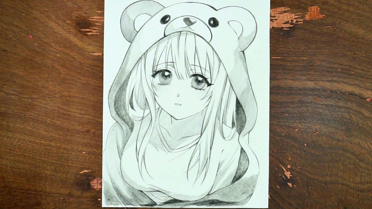 How To Draw Shiina Mahiru | Step By Step | Easy Pencil Sketch