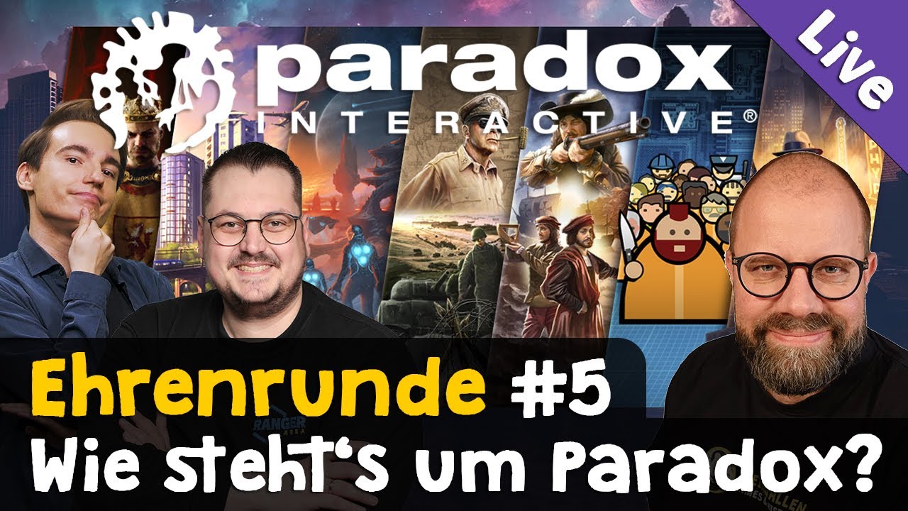 Ehrenrunde #5: Wie stehts um Paradox? Die große Inventur! ✦ Livetalk mit @maurice_weber& @RangerArea