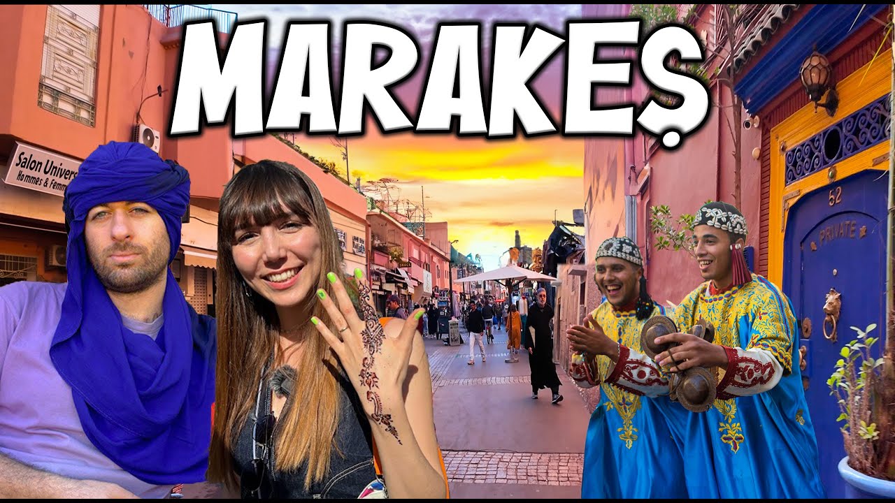 MARAKEŞ’i SOKAK SOKAK GEZDİK ! Kimse böyle ANLATMADI !