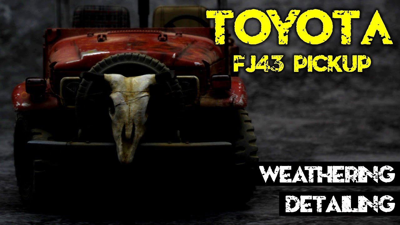 TOYOTA FJ43 - Пикап Rebel Militia часть 2, 1/35, AK Interactive AK 35002