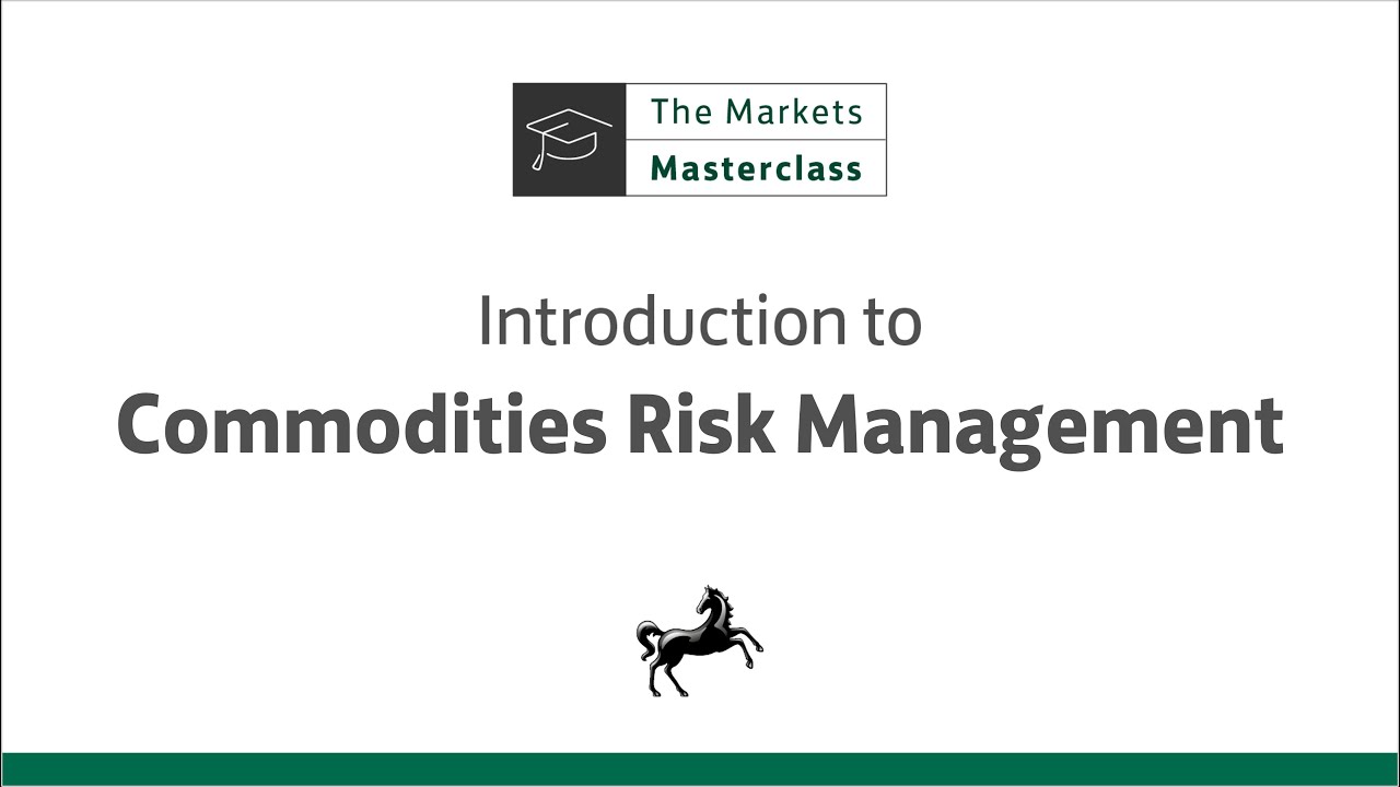 An introduction to commodities risk management
