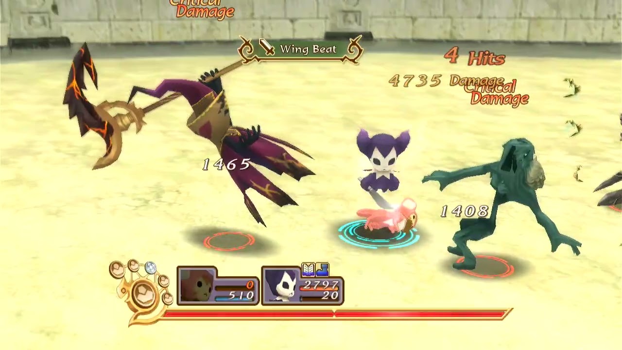 Tales of Symphonia: Dawn of the New World: Imp and Kitty Kat