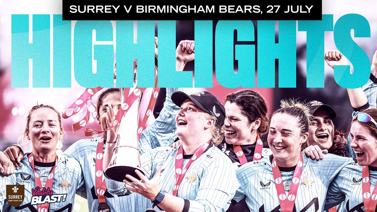 HIGHLIGHTS: Grace Harris POWERS Surrey to 2025 Vitality Blast title