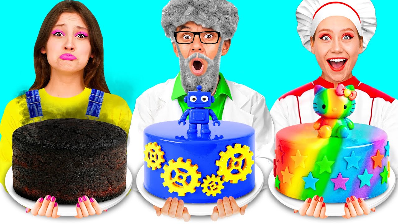 Кулинарный Челлендж: Я против Дедушки | Смешные Кулинарные Войны от DaDaDa Challenge