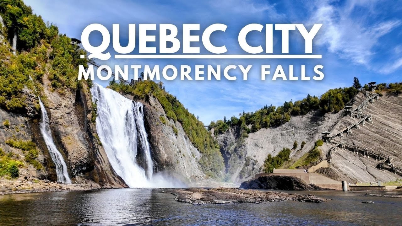 Montmorency Falls Walking Tour 4K | Quebec City Day Trip Guide