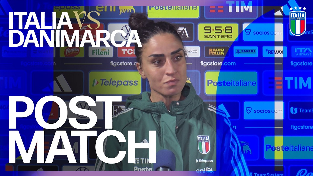 Le parole di Soncin e delle Azzurre | Italia-Danimarca 1-1 | Qualificazioni Mondiale 2027