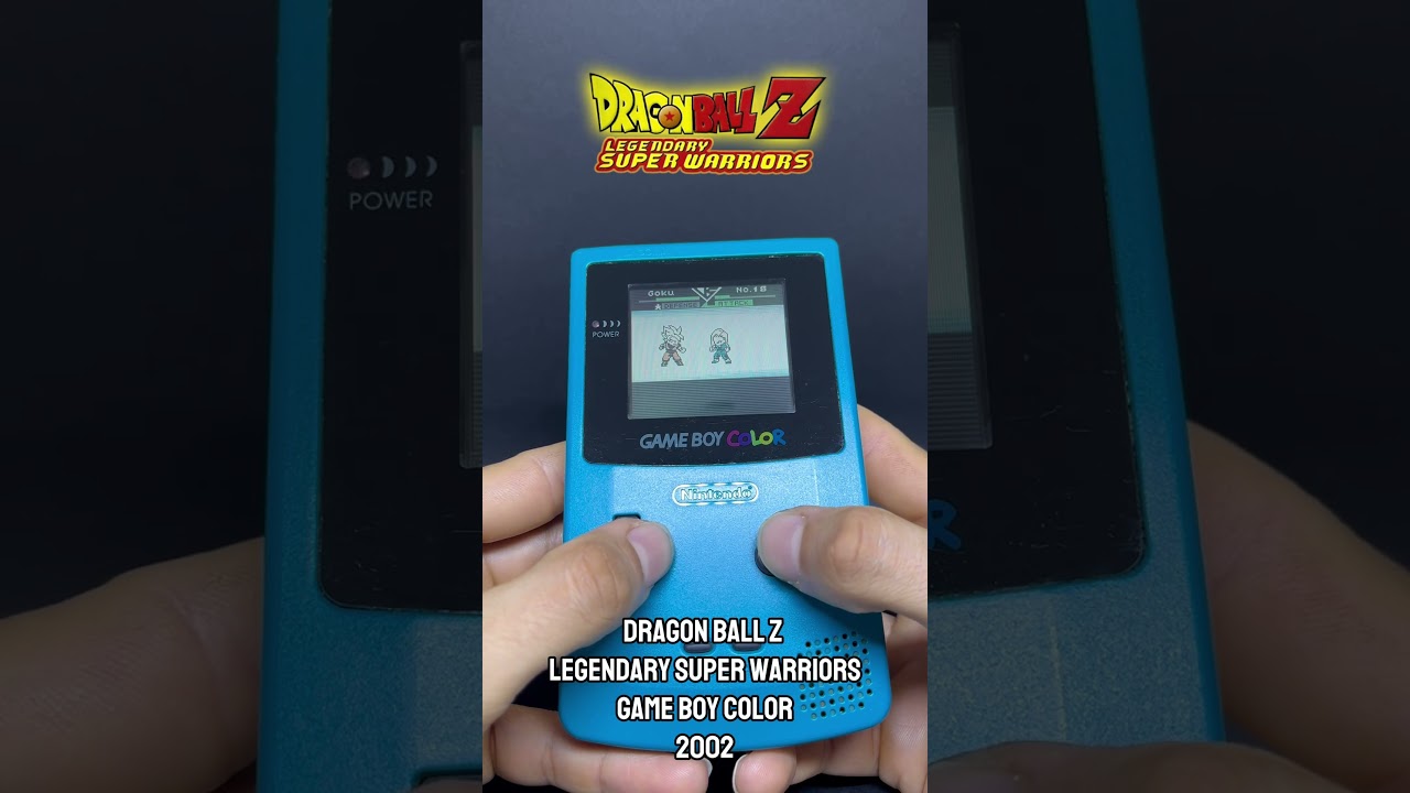 Dragon Ball Z Legendary Super Warriors Game Boy Color Infrogames 2002