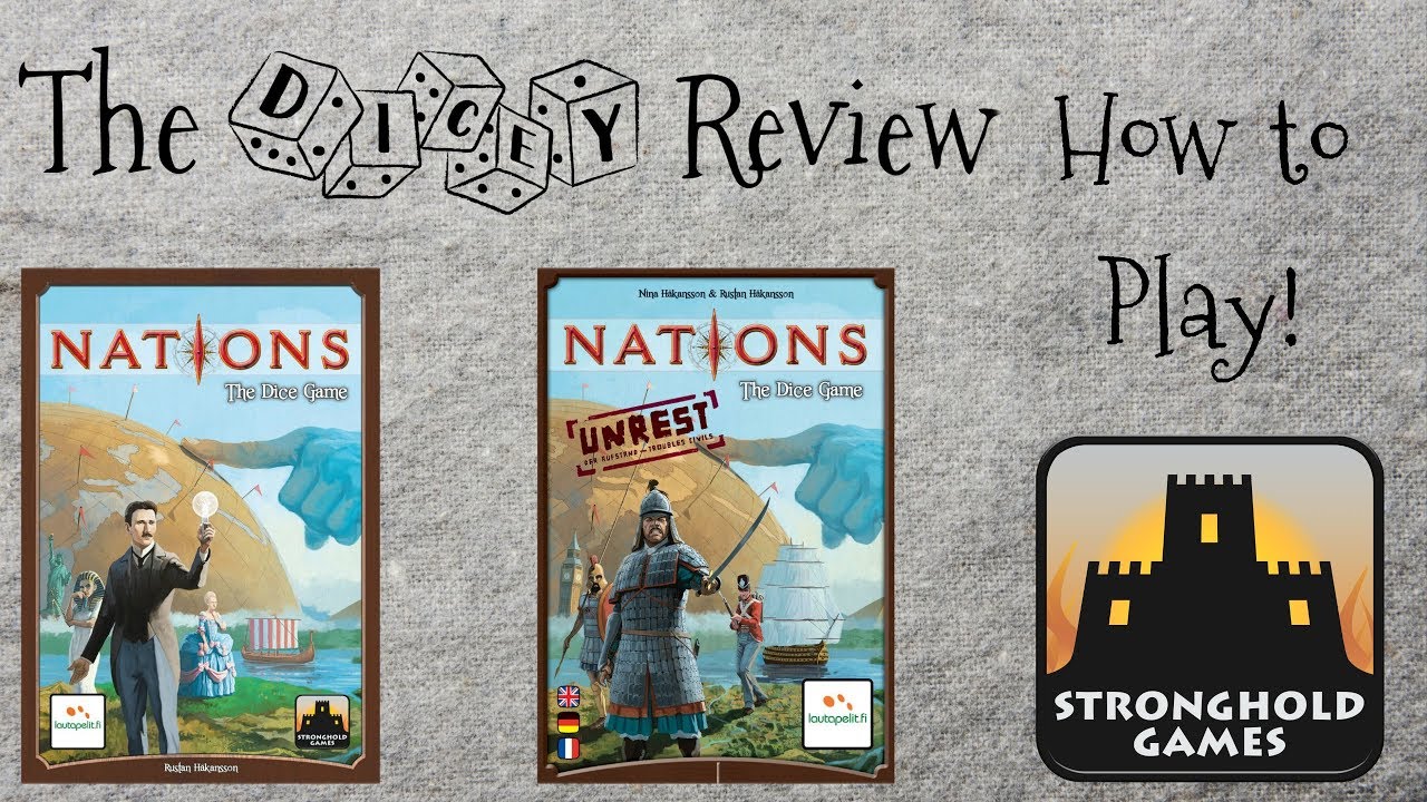 Nations The Dice Game And Unrest Expansion: A Dicey Walkthrough!