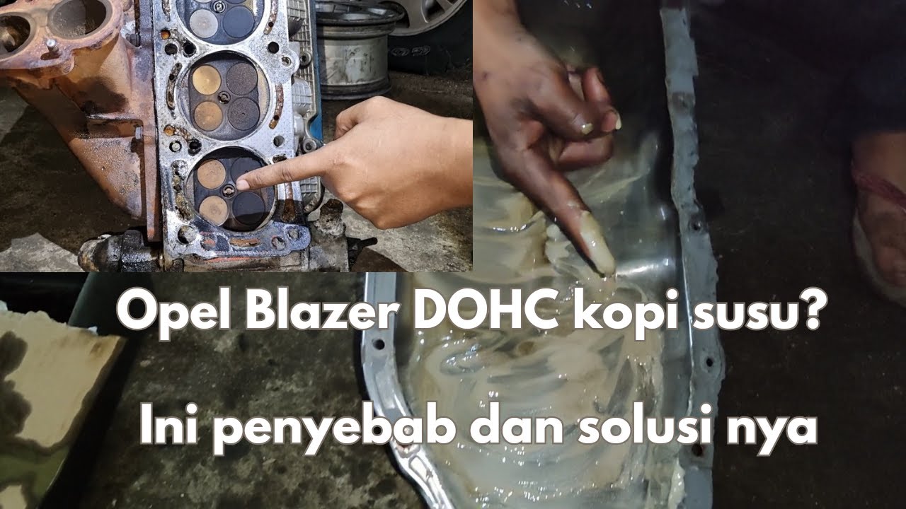 Solusi Opel Blazer DOHC yang sering panas dan air radiator hilang entah kemana | KD MOTORS
