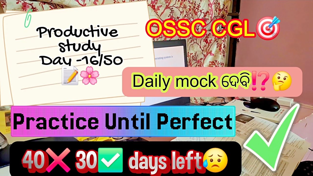 30days left for CGL😕⏳️ #ossc #youtube #viral #viralvideo #trending #youtubevideo #shorts #fyp #yt 