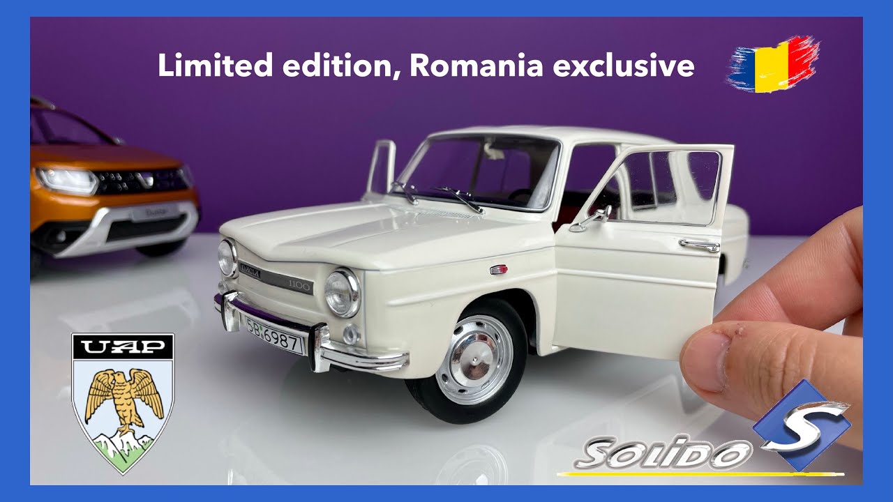 1:18 Dacia 1100 - Limited edition, Romania exclusive - Solido [Unboxing]