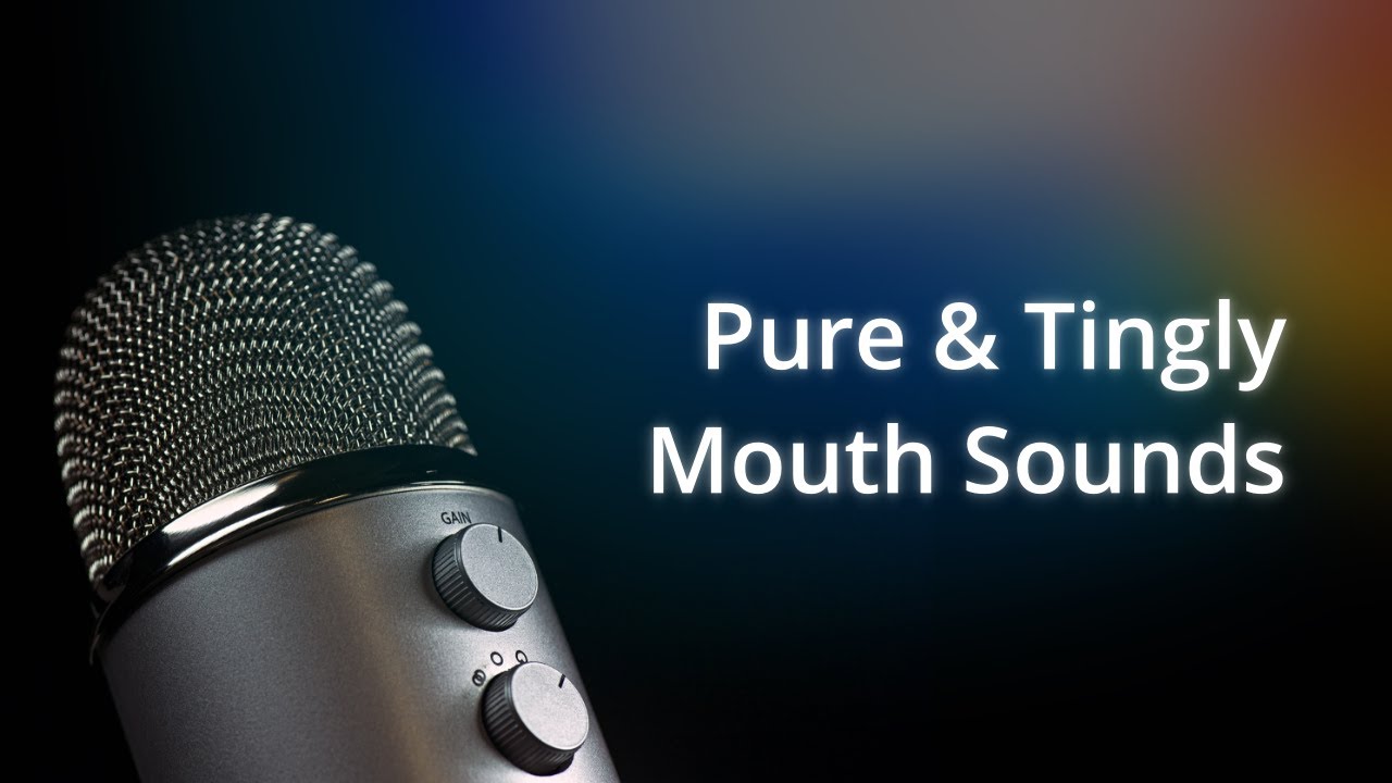ASMR - 10 Hours Pure Tingly Mouth Sounds for Sleeping [Black Screen]