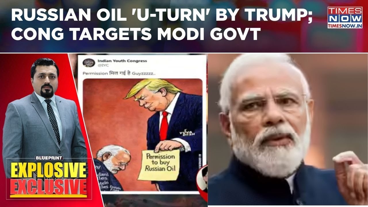 Trump's 'U-Turn' On Russian Oil Sanction; Congress Asks 'Why India Needs US' Nod?' | Blueprint