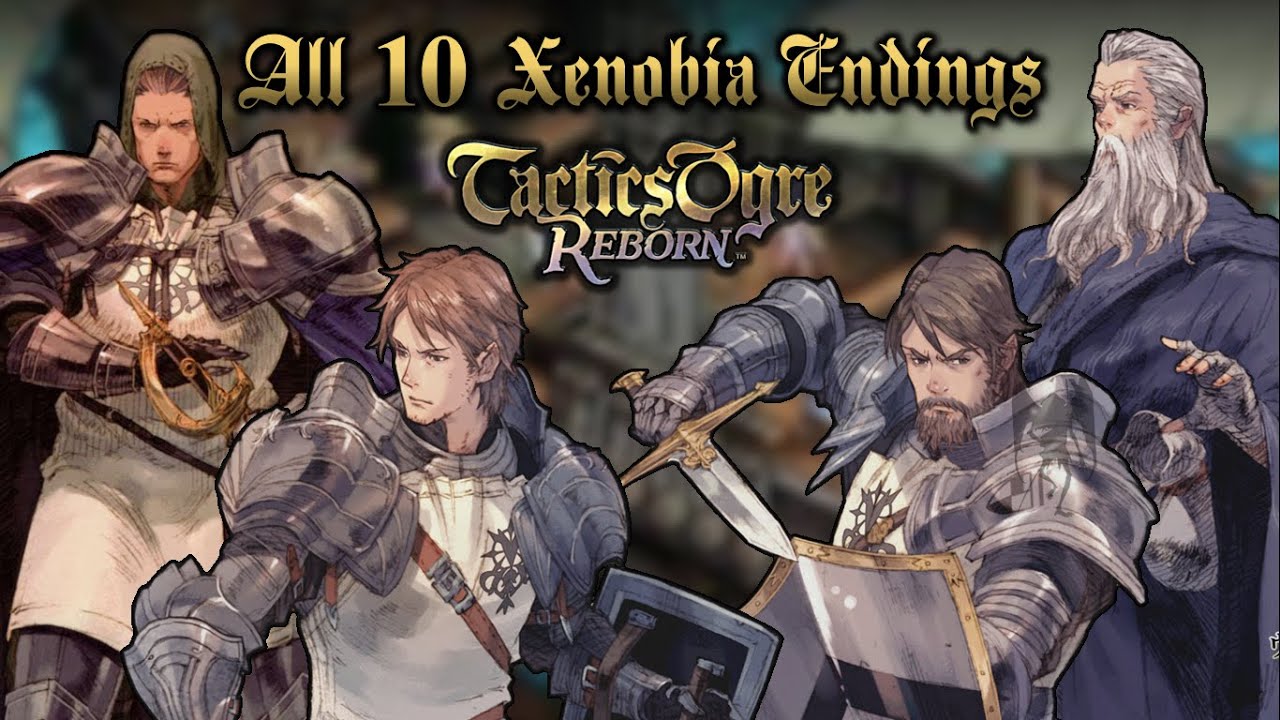 Все 10 концовок Xenobia (7 основных + 3 CODA) - Tactics Ogre Reborn