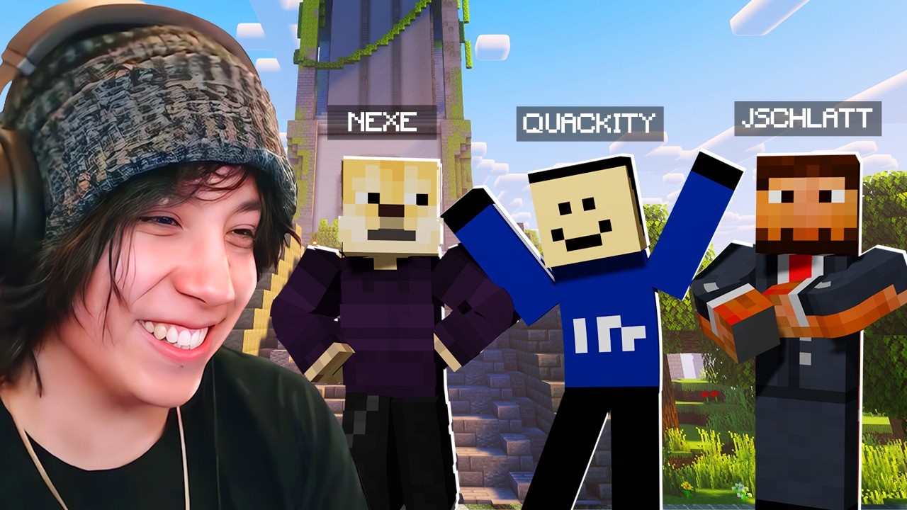 Quackity Welcomes New Creators To QSMP 2 (QSMP 2: Day 2)