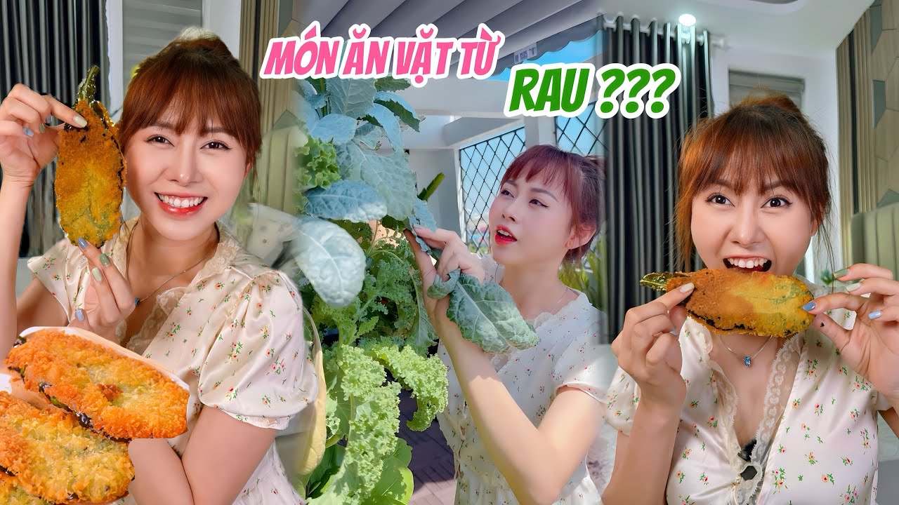 Rau Mà Làm Món Ăn Vặt Được Sao!!!