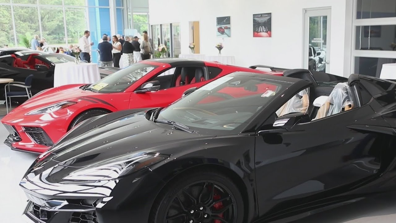 Van Bortel Chevrolet's grand opening of Ultimate Corvette Destination