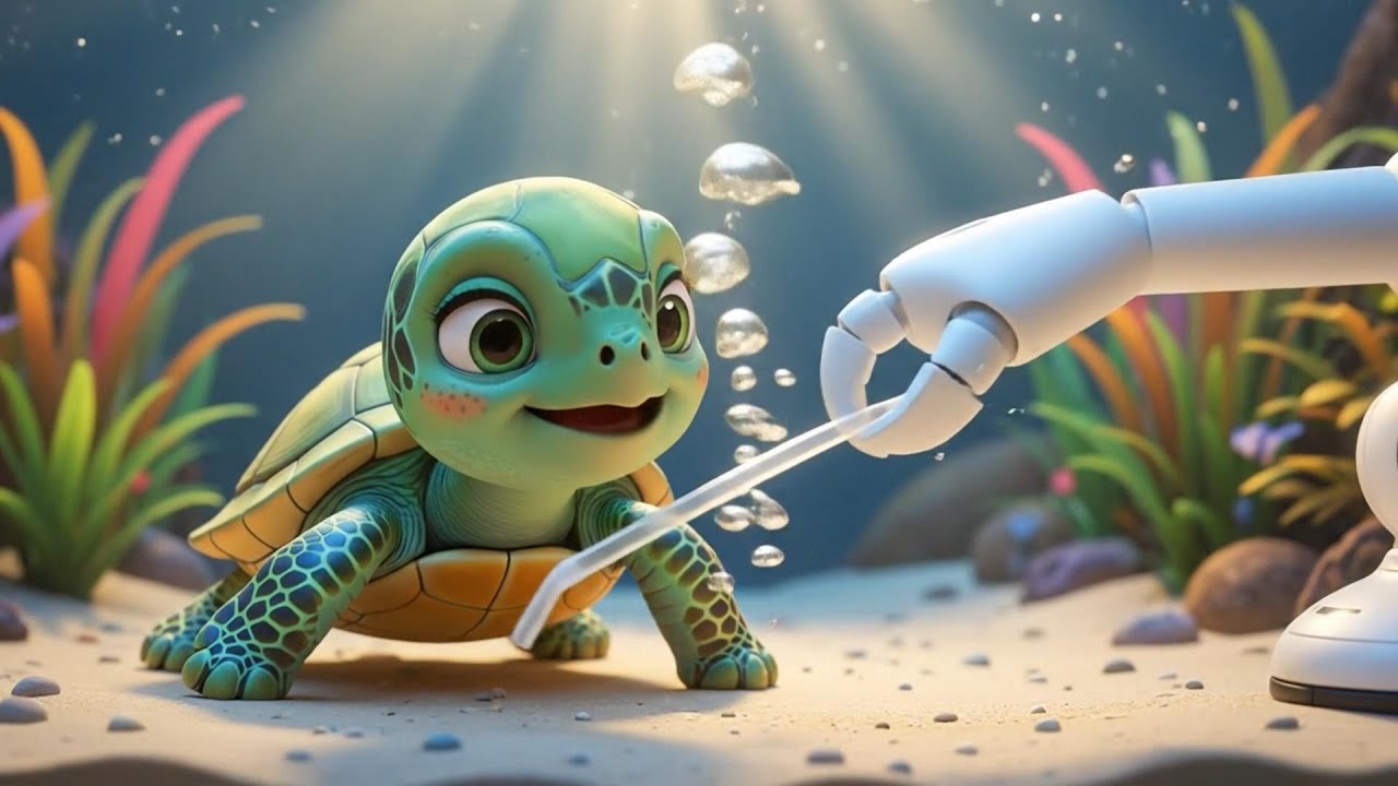 Giải Cứu Rùa Biển 🐢 | Teed & Hellen Bảo Vệ Đại Dương | Hoạt Hình Thiếu Nhi