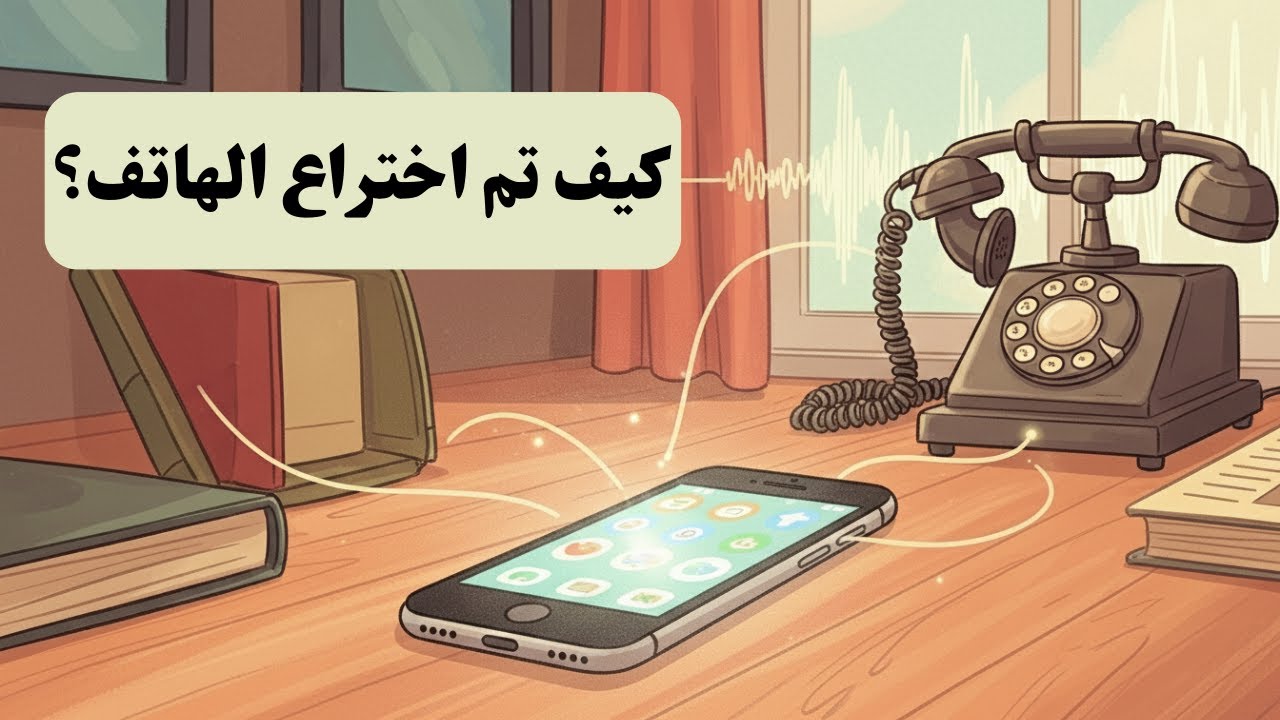 كيف تحوّل الهاتف عبر السنين؟  📱 ☎️