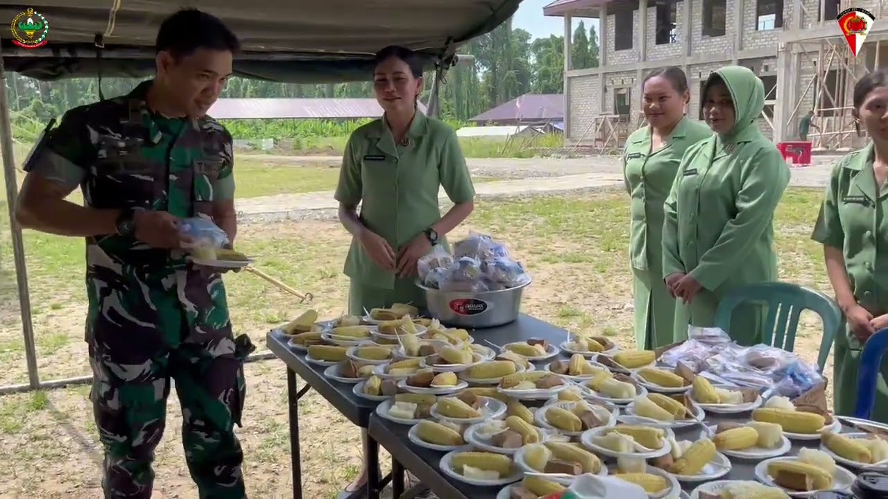 DONOR DARAH DALAM RANGKA HUT KE 80 PERSIT KARTIKA CHANDRA KIRANA YONIF TP 805/KSW