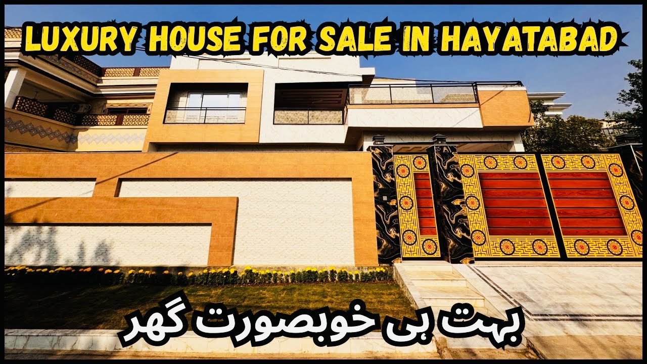 Luxury Kanal House For Sale In Hayatabad | Luxury House Tour | Kanal House For Sale In Peshawar 