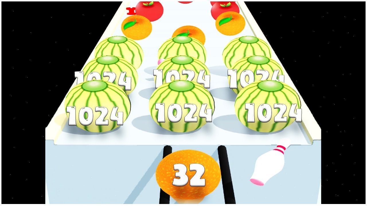 Ball Run Fruit Fruit Merge - Gameplay Walkthrough - Levels 81-90