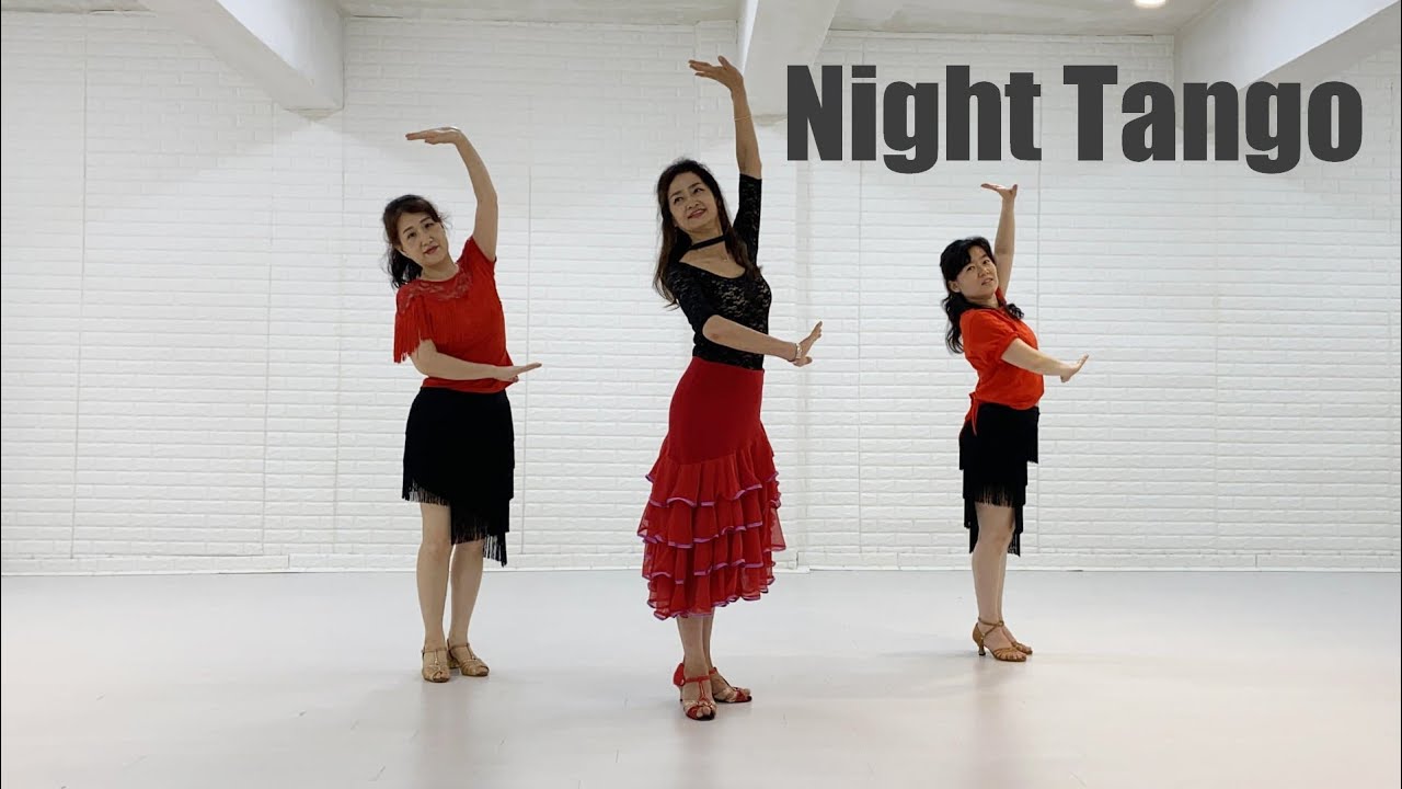 Night Tango - Line Dance (나이트 탱고 - 라인댄스) (Demo & Count)  Hilda Foo (NZ) – May 2018