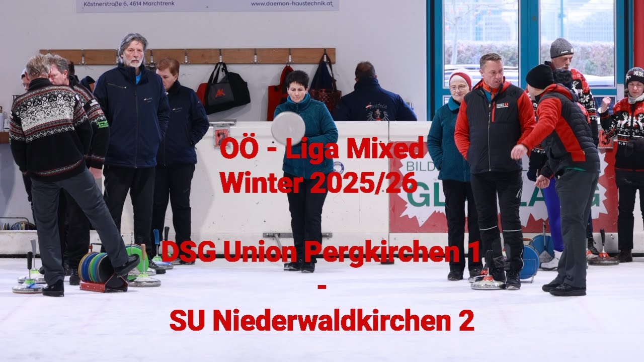 Stocksport OÖ-Liga Mixed Winter 2025/2026 DSG Union Pergkirchen - SU Niederwaldkirchen
