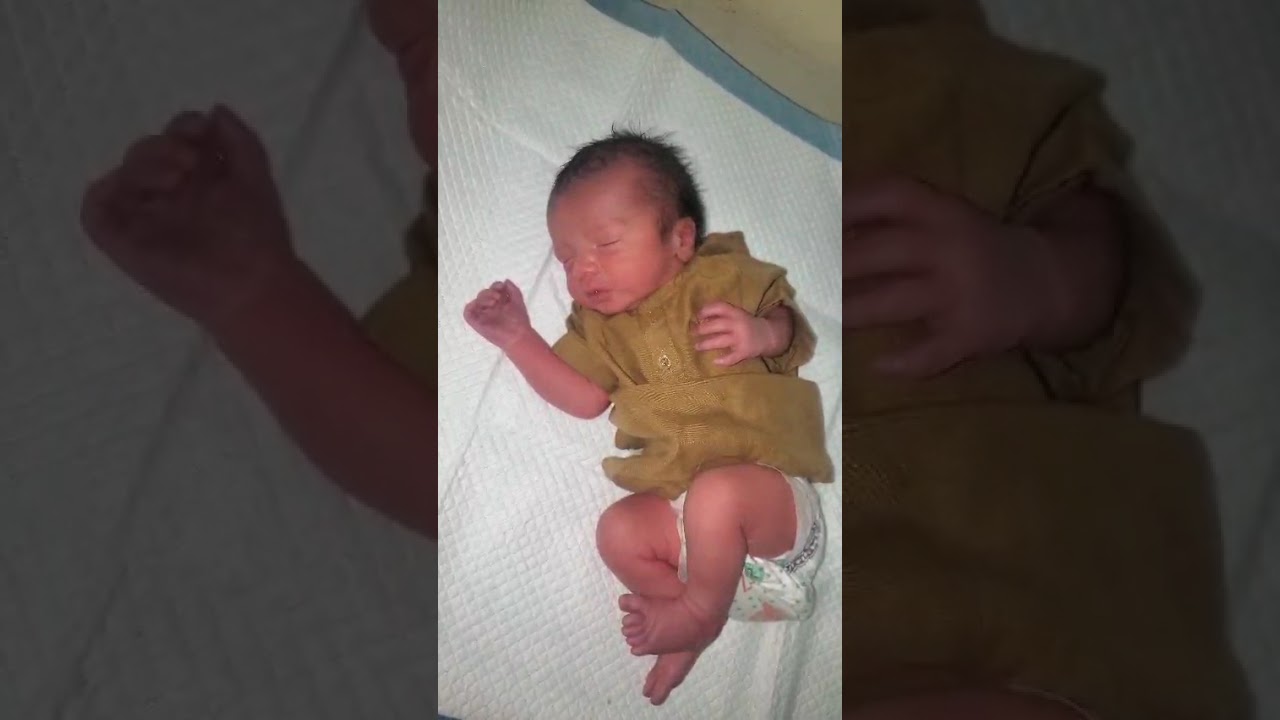 Very Beautiful, Adorable & Healthy Newborn Baby | First Precious Moments | Weight 3.4 kg