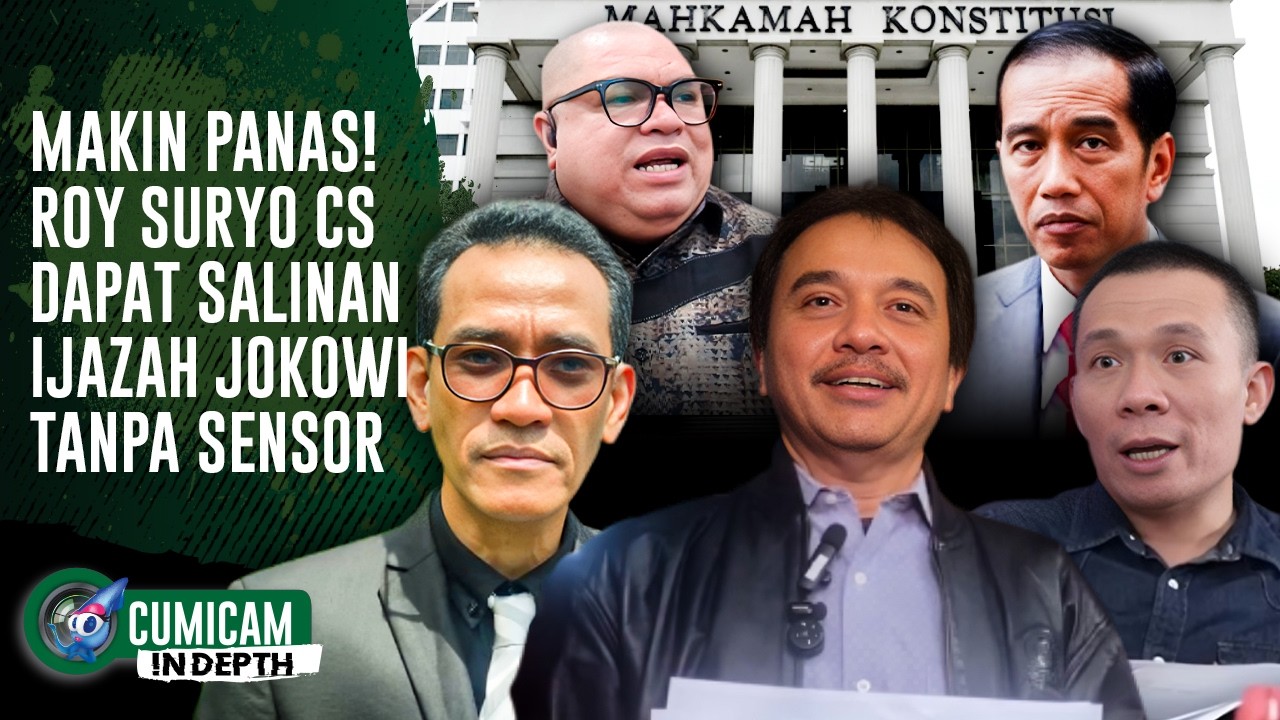 Razman Bereaksi! Roy Suryo Dapat Salinan Ijazah Jokowi Tanpa Sensor Singgung KPU | INDEPTH