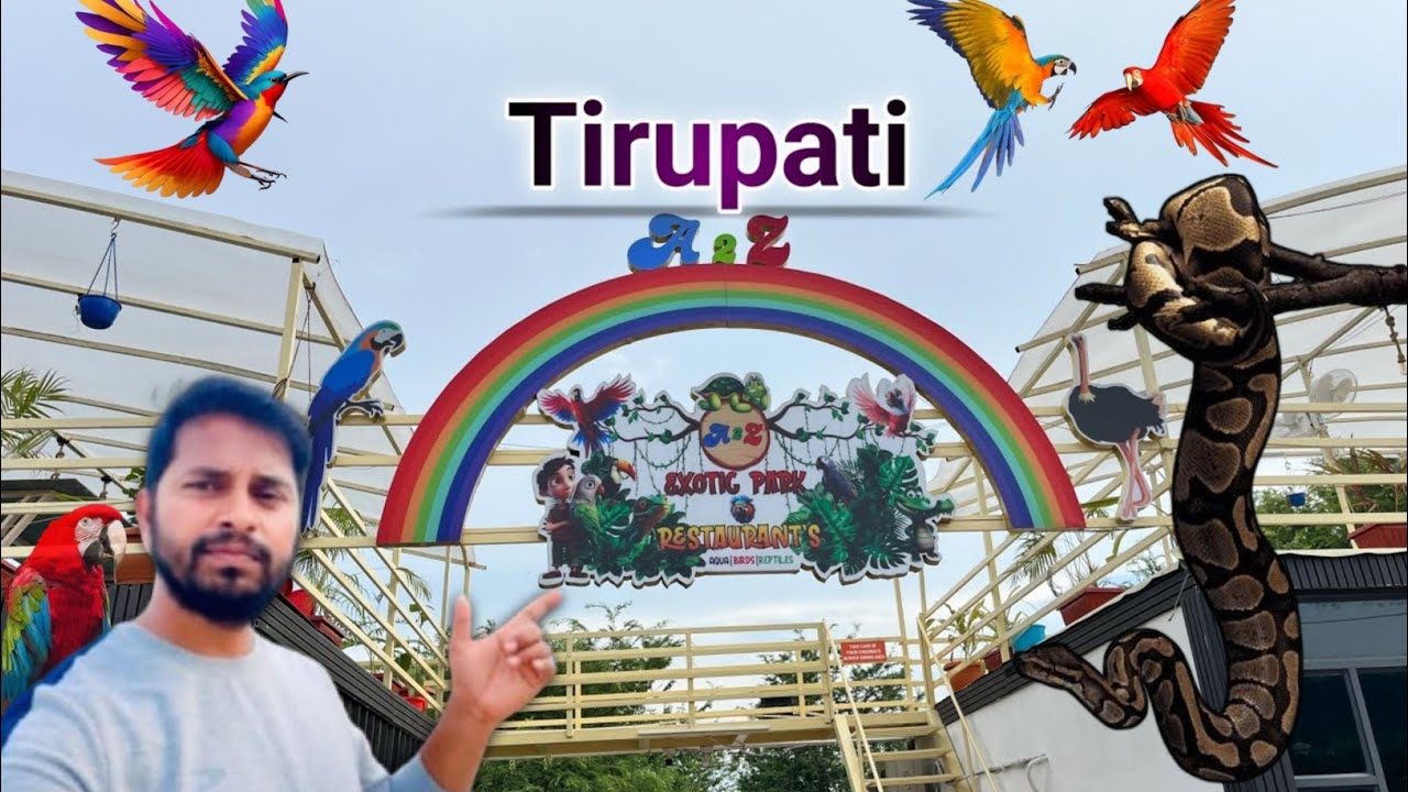 AtoZ exotic Park full details || Tirupati new Zoo Park video  || Shafi Styles
