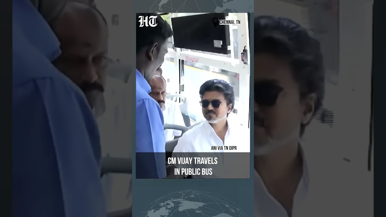 Superstar-Turned-CM Vijay Travels In Public Bus: Watch What Happened| Tamil Nadu