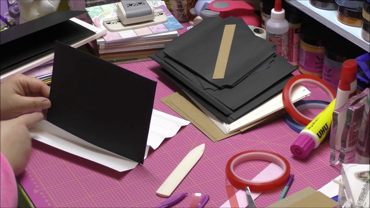 Scrapbooking / Sammelalbum für Anfänger -  verschiedene Bindungen