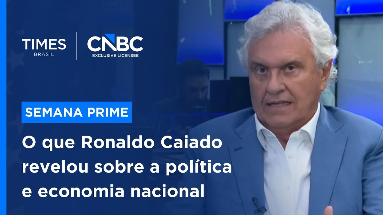 Reforma tributária, seguro rural, Presidência e ida ao PSD: Caiado abre o jogo sobre o Brasil