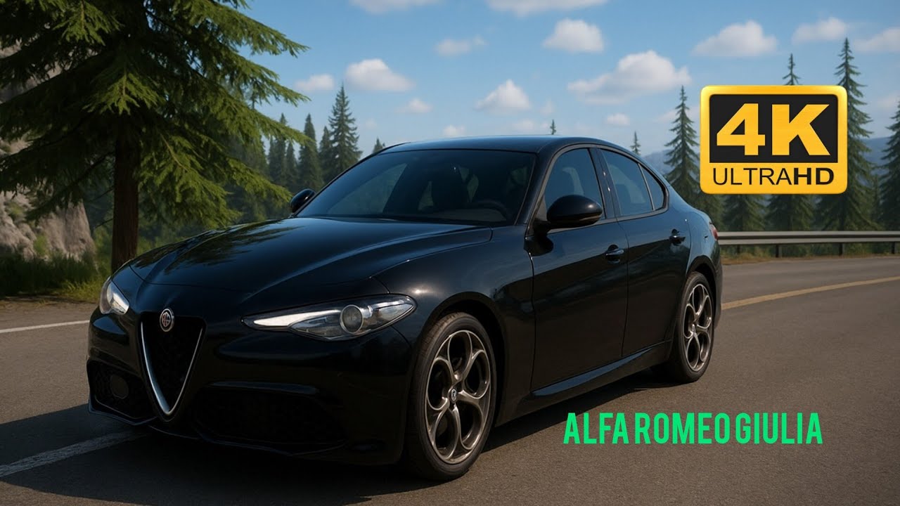   Alfa Romeo Giulia –CAR PARKING MULTIPLAYER 2 ultra realistic graphics 60 fps